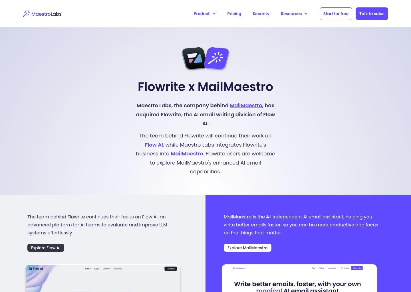 MailMaestro AI 邮件助手（原 Flowrite）