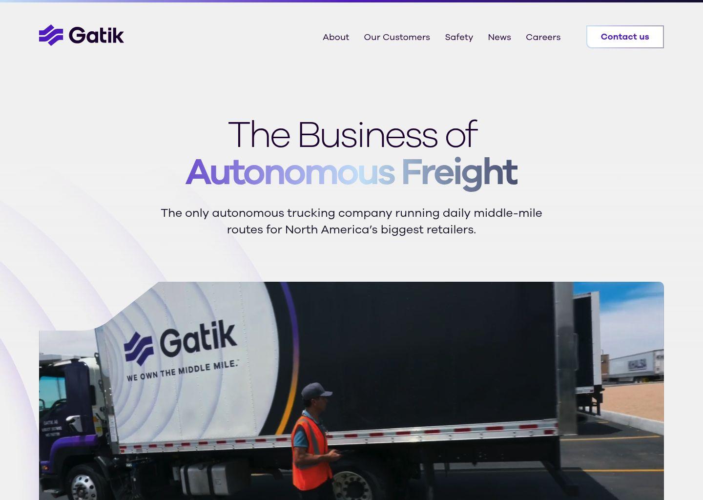 Gatik 自动驾驶中程物流解决方案