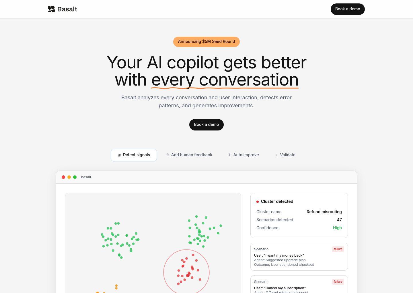 Basalt 自学习智能代理平台