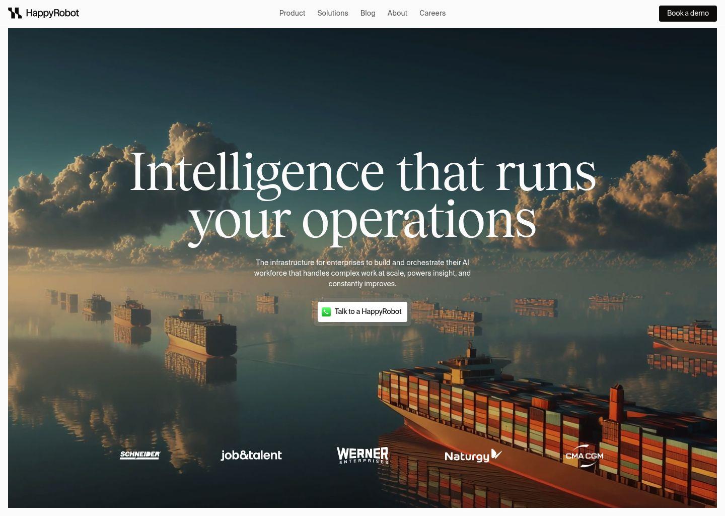 HappyRobot 企业级AI劳动力操作系统