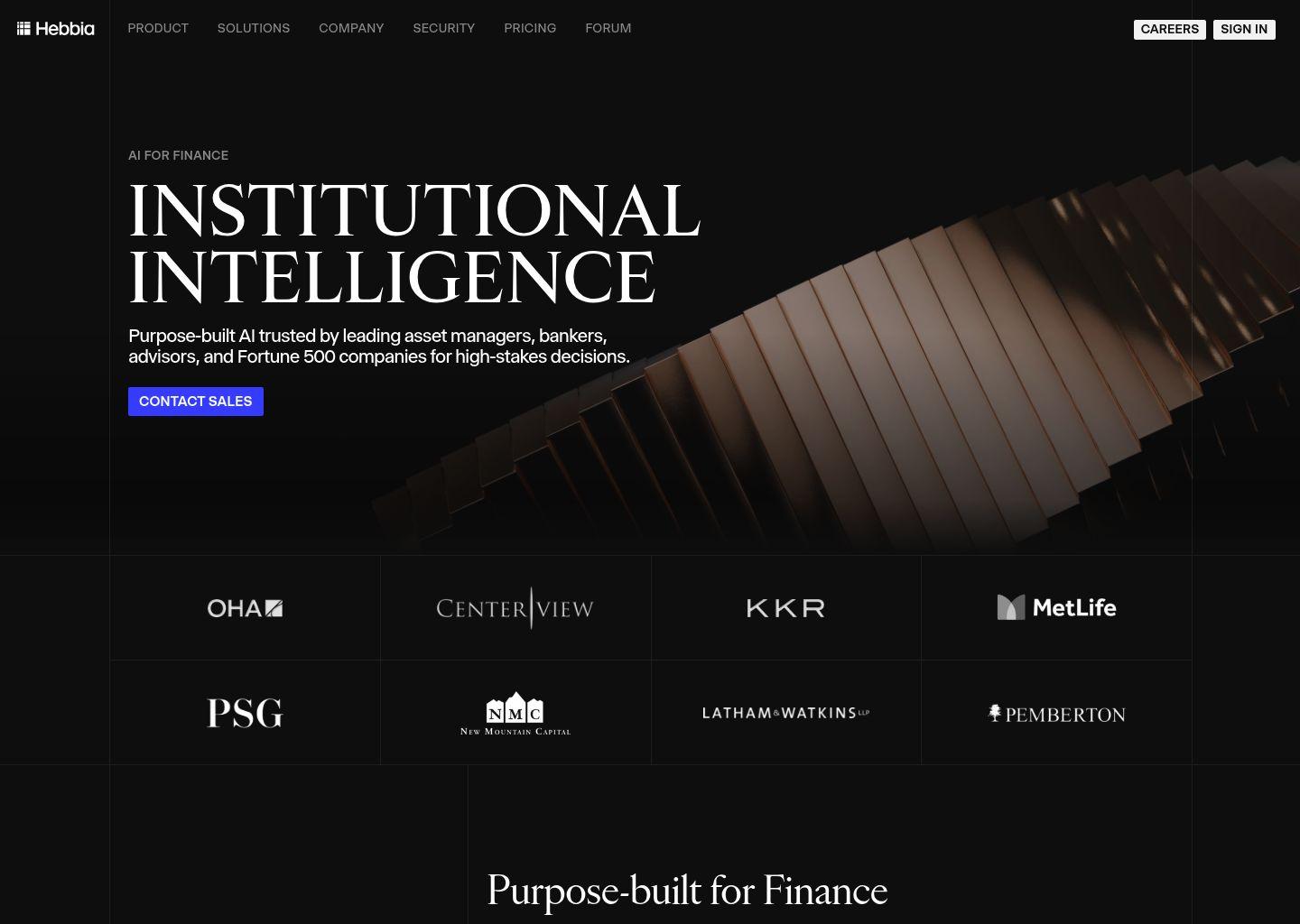 Hebbia AI 金融智能平台