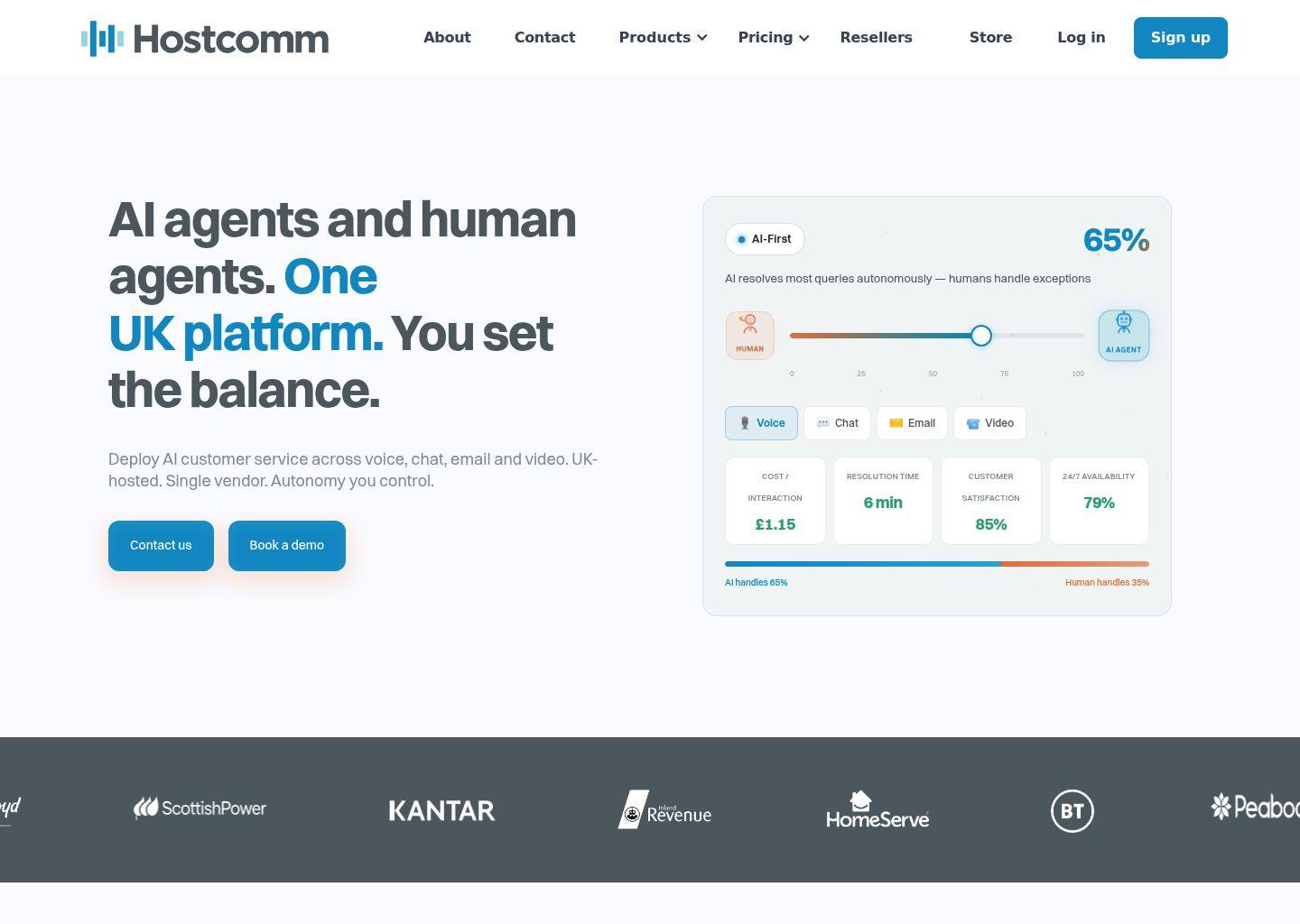 AI 客服智能座席平台
