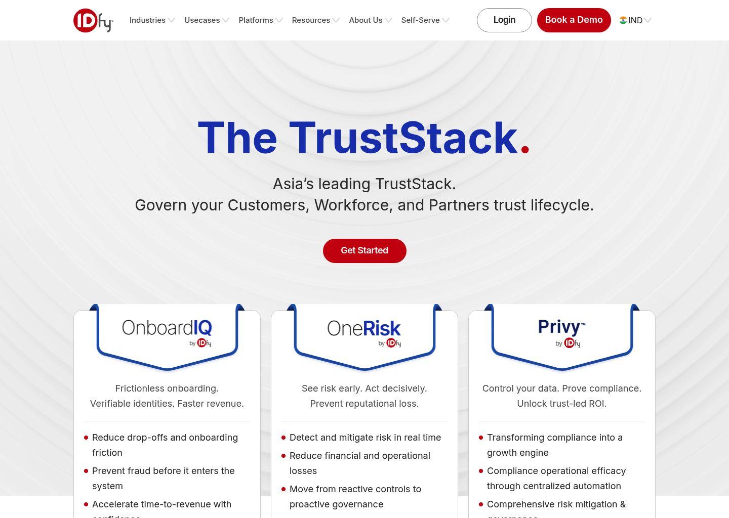 IDfy 数字身份与风控平台