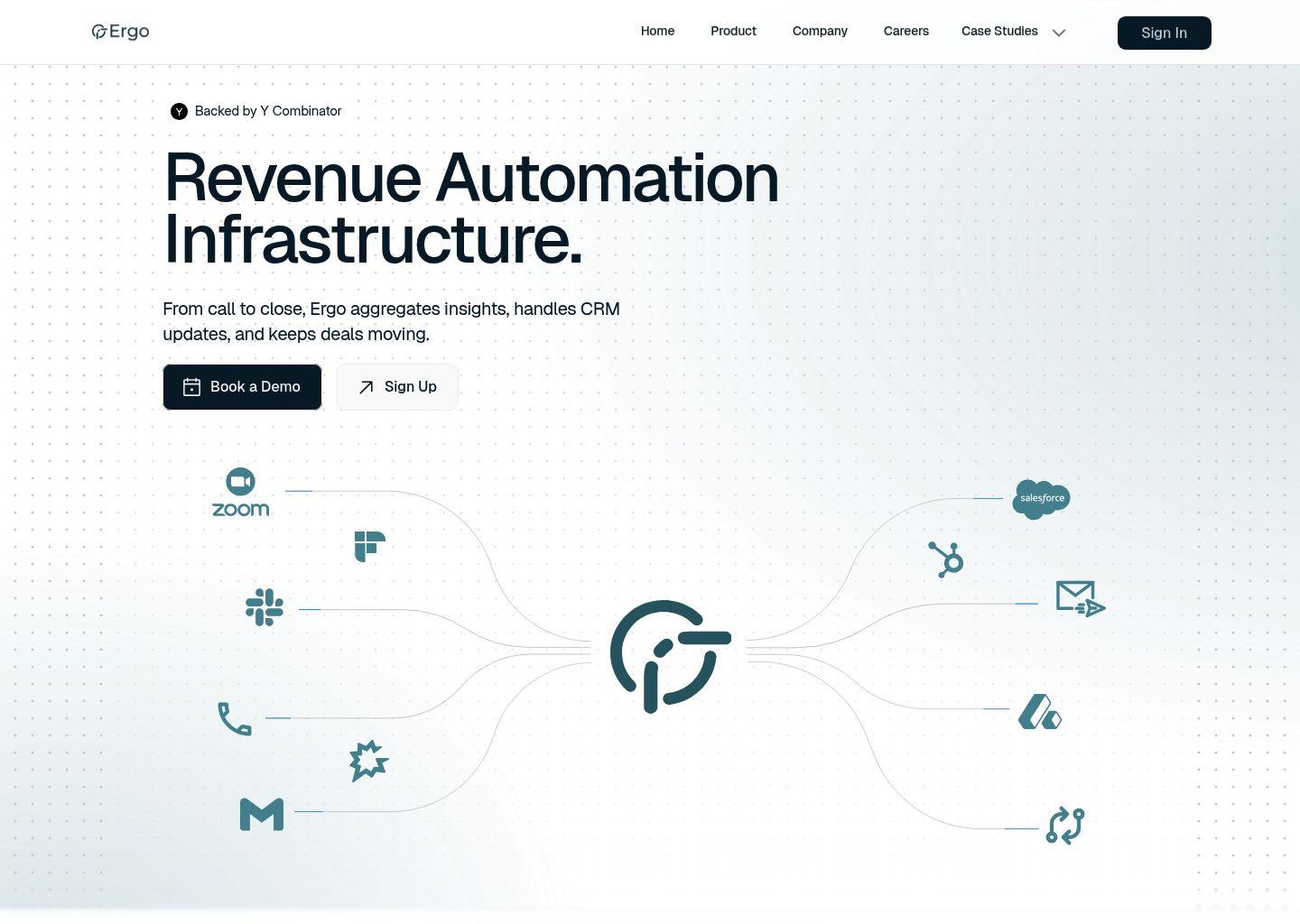 Ergo：让现有CRM变成自动驾驶的销售与客户管理中枢