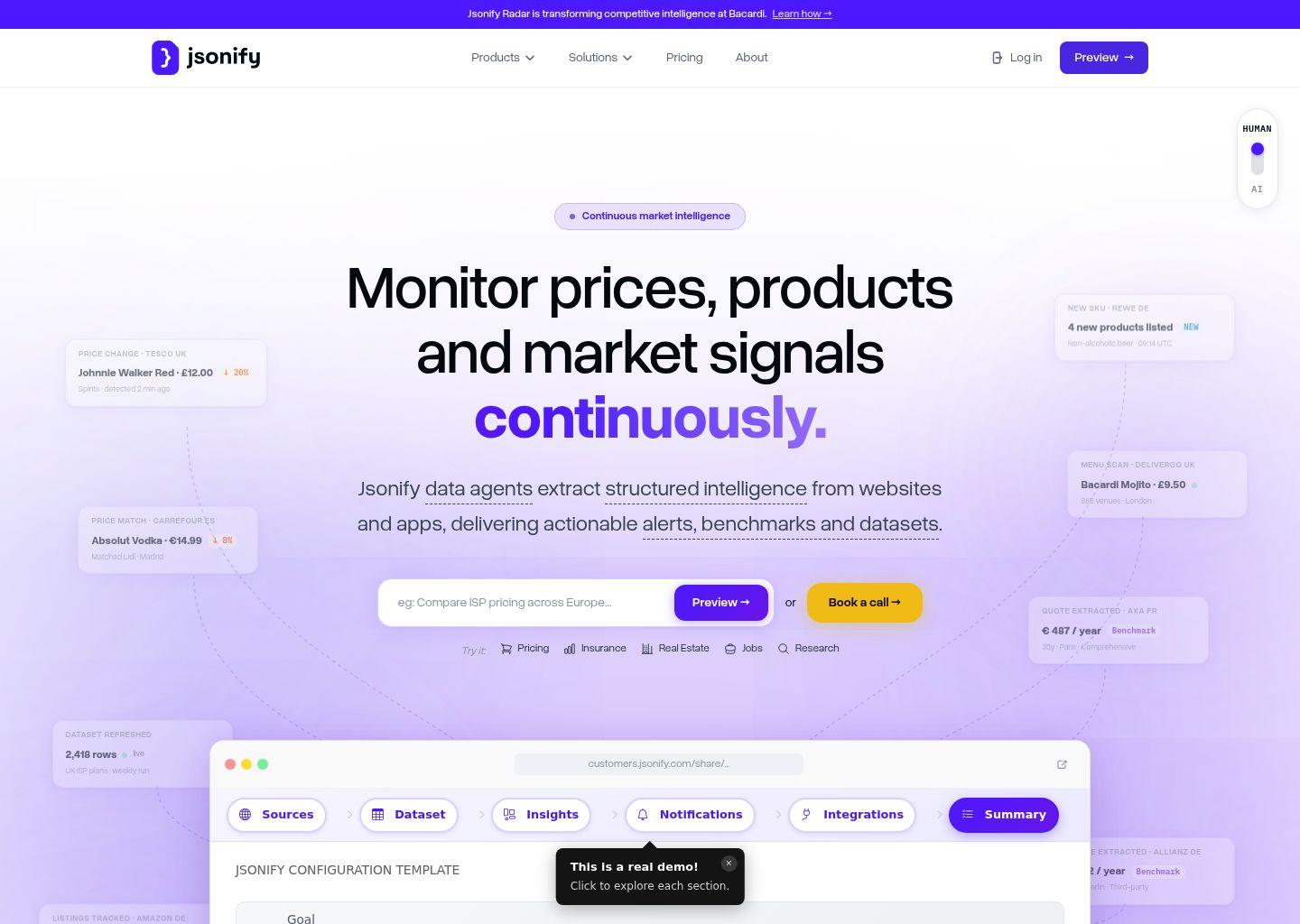 Jsonify：将公开网页与应用数据转化为竞争情报