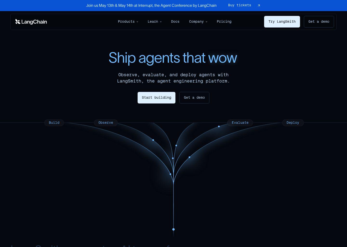 LangChain：构建、观测与部署可靠 AI Agent 的工程平台