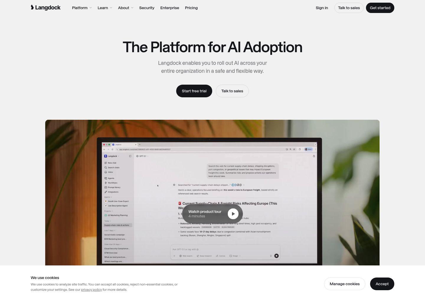 Langdock：面向全组织的安全 AI 采用平台