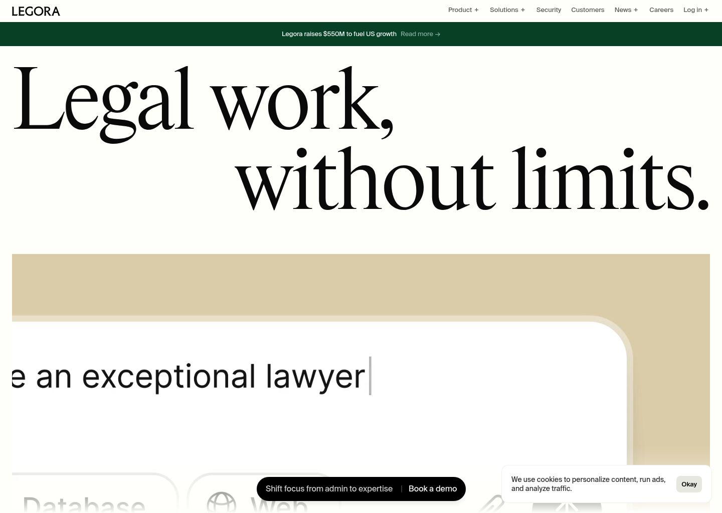 Legora 智能法律协作平台