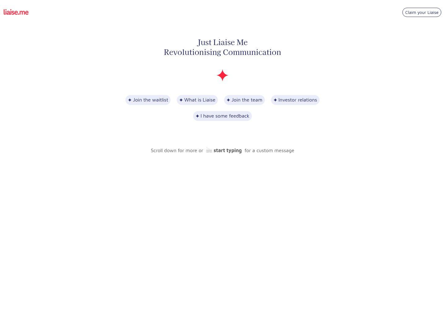 Liaise：重塑沟通方式的智能消息助手