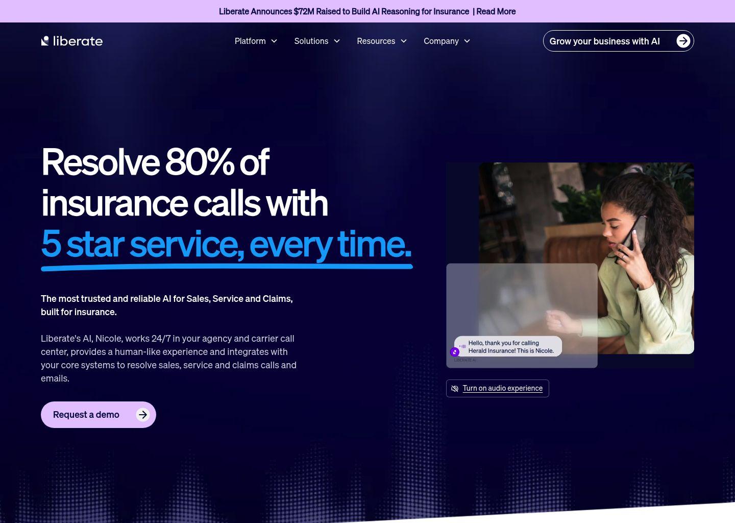 Liberate Voice AI 智能语音客服平台