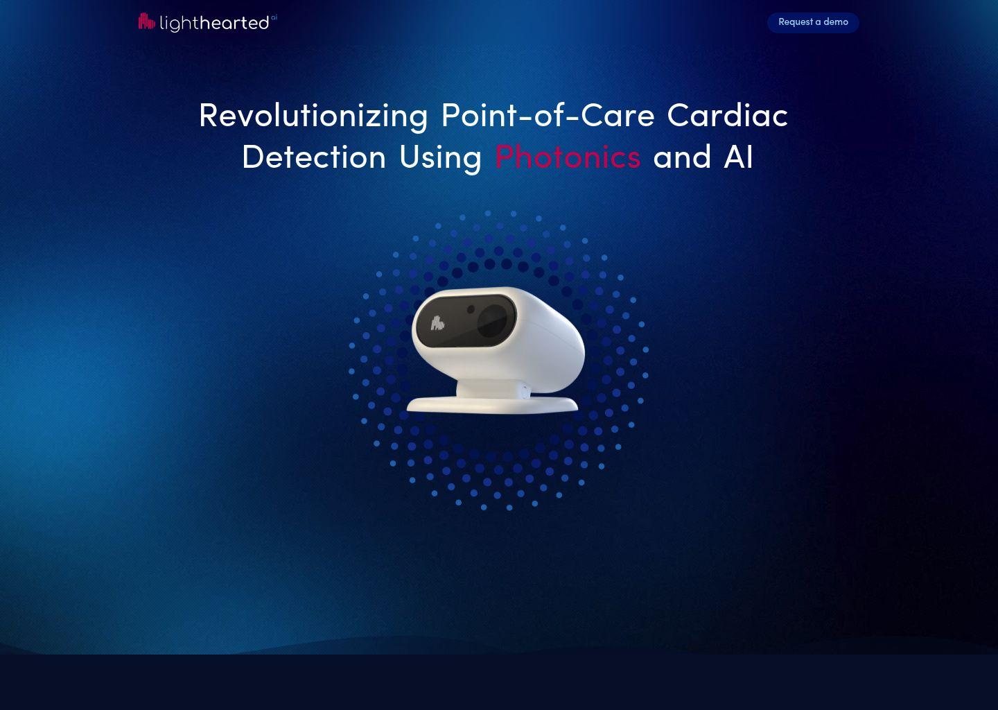 LightHearted AI 心脏健康光子监测与AI分析平台