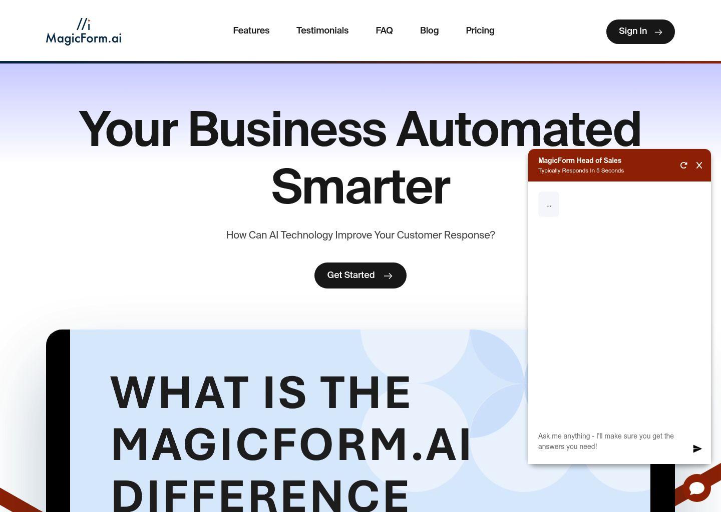 MagicForm AI：智能线索转化与跟进助手