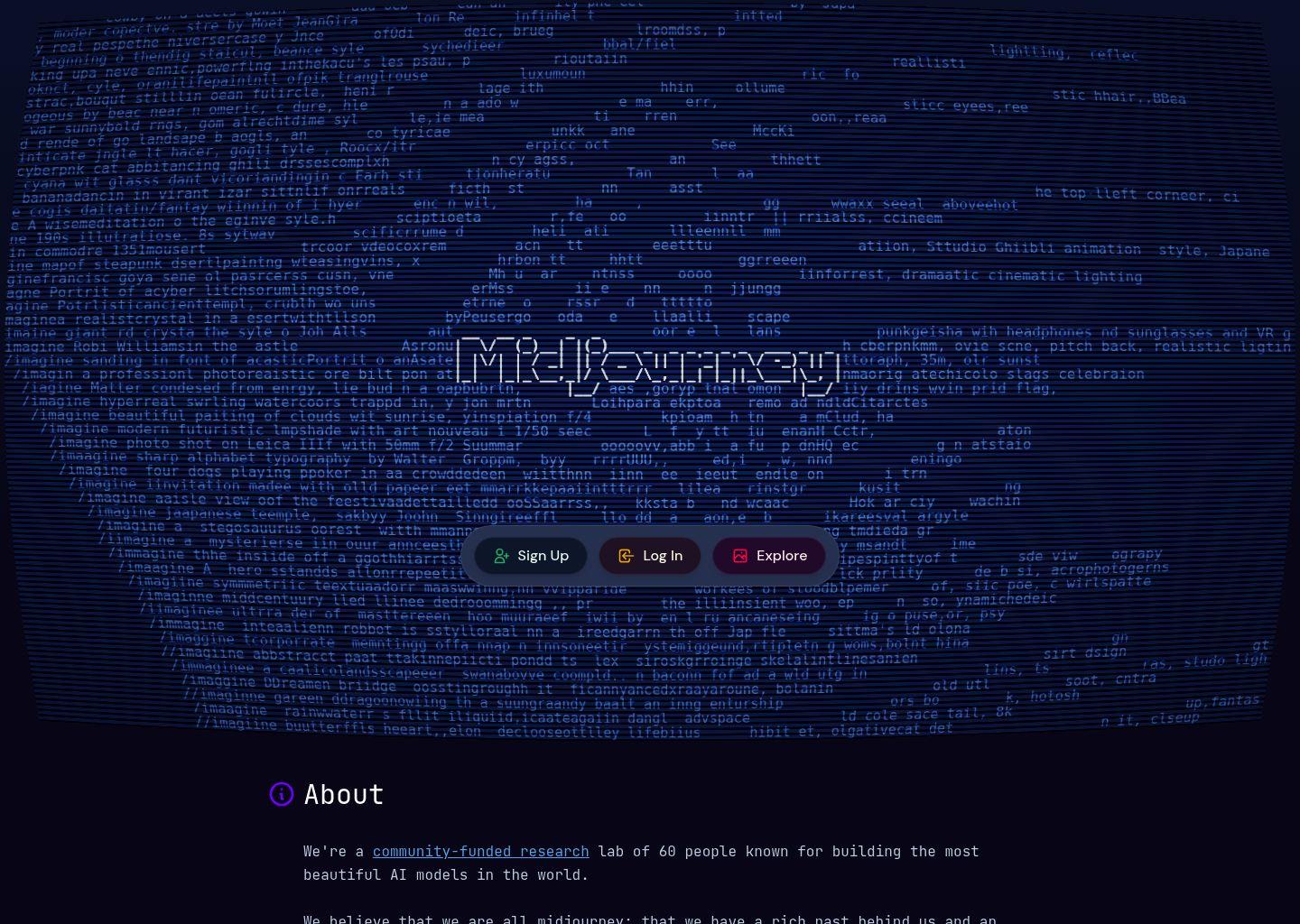 Midjourney AI 图像生成平台