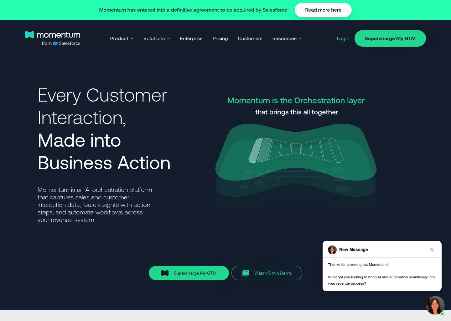 Momentum：AI驱动的营收协同平台