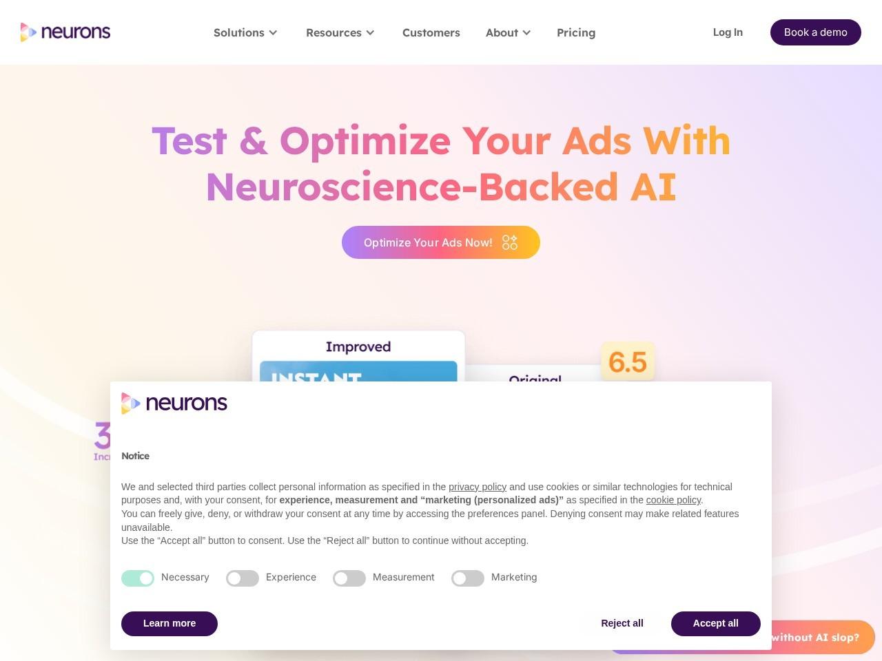 Neurons AI：基于神经科学的营销创意预测与优化平台
