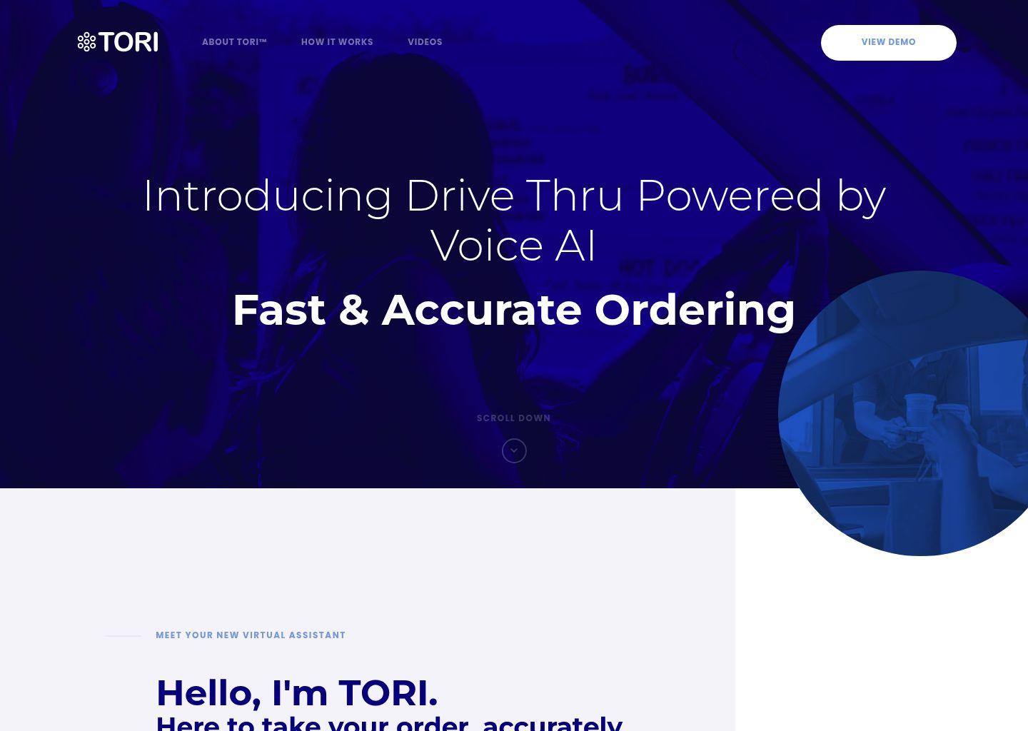 TORI 智能点餐助手