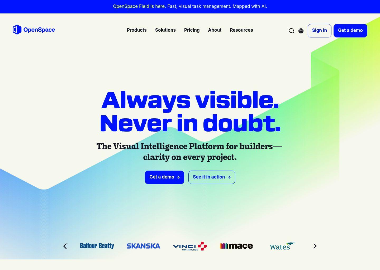 OpenSpace 建筑可视化智能平台