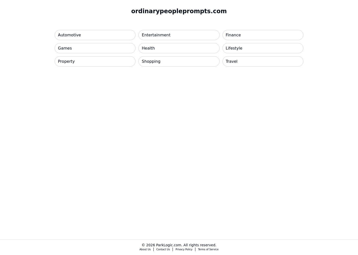 Ordinary People Prompts（普通人提示词）