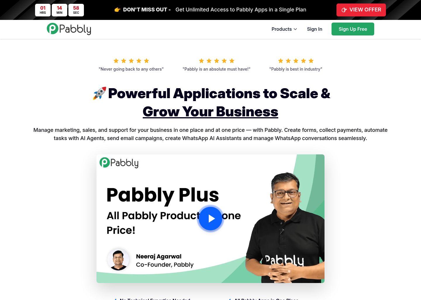 Pabbly Connect——一站式自动化集成与任务流程平台