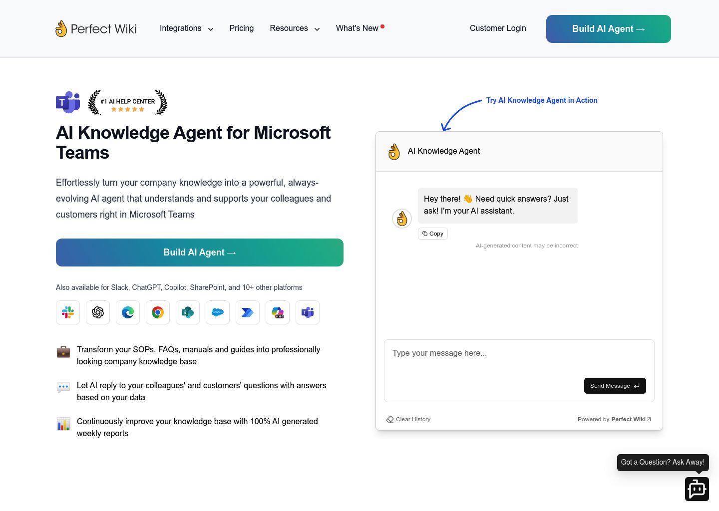 Perfect Wiki：面向 Microsoft Teams 的 AI 知识智能体