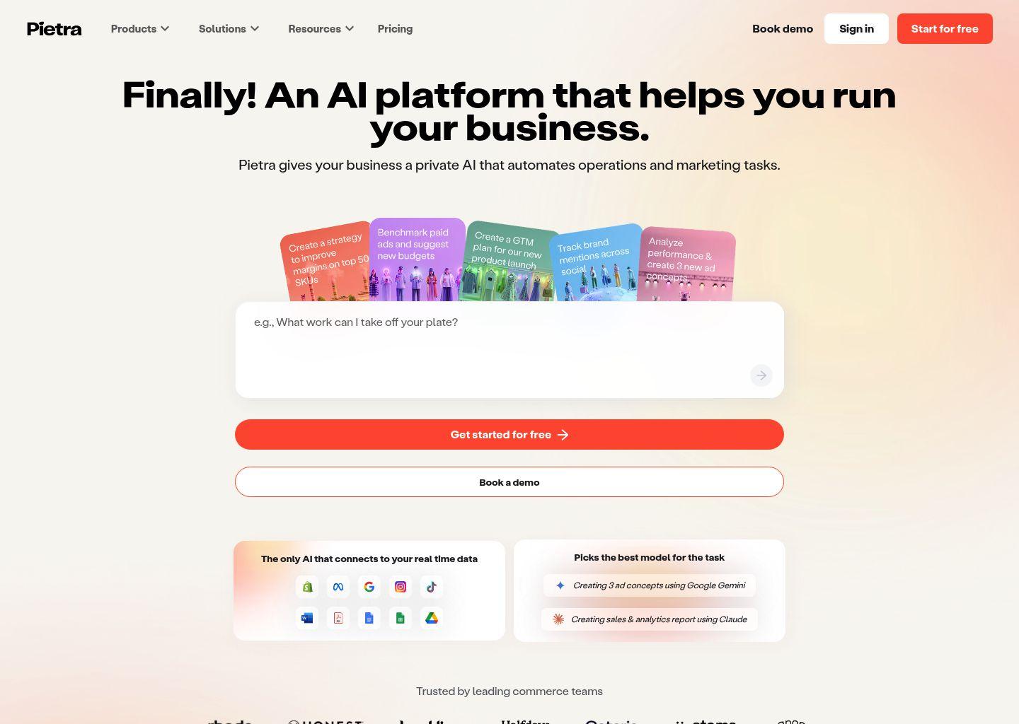 Pietra AI 产品设计工作室