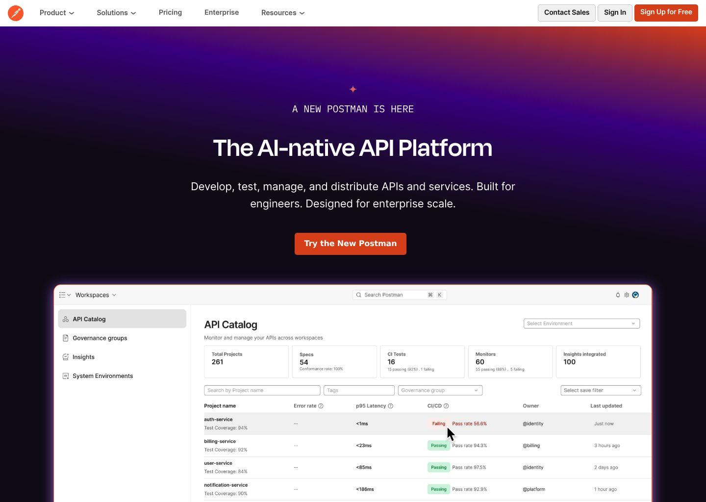 Postman：全球领先的 API 平台