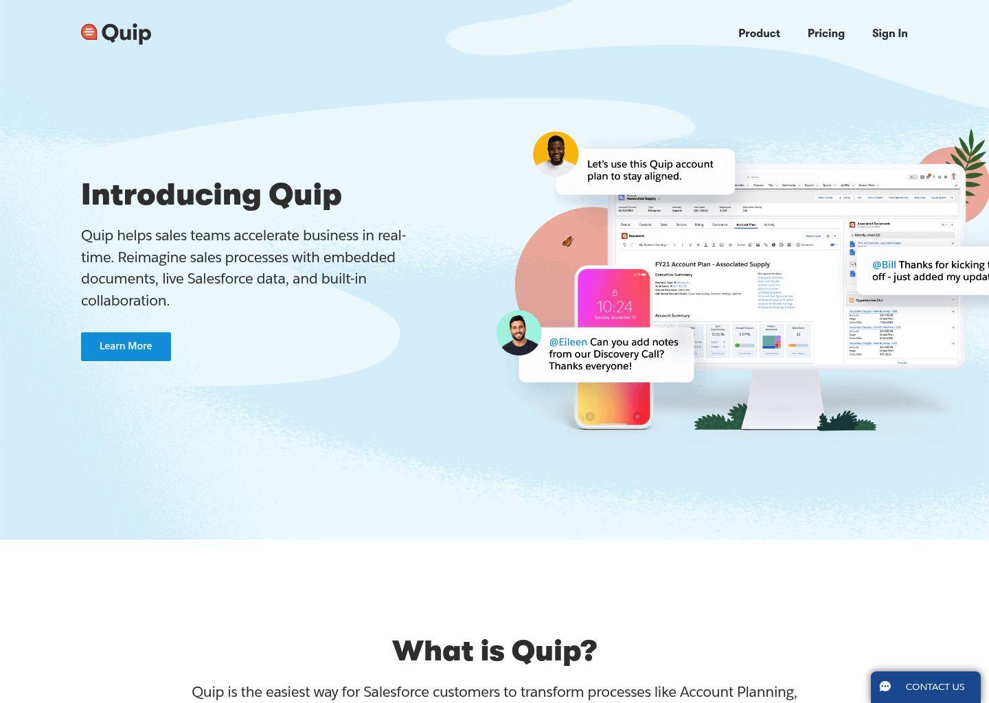 Quip 协同办公平台