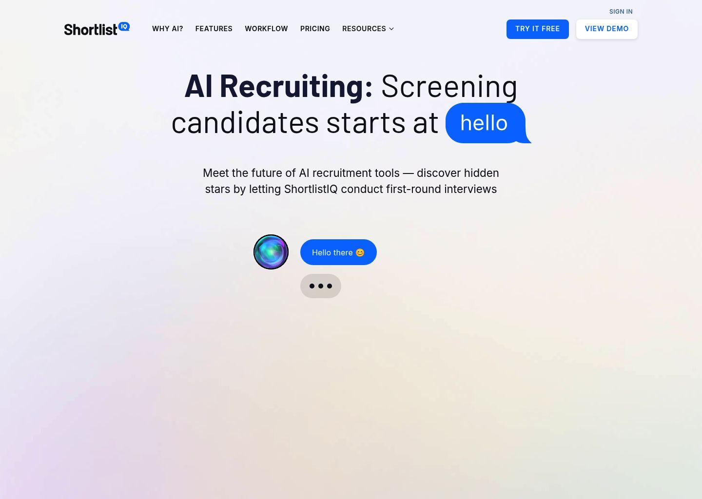 ShortlistIQ 智能招聘筛选平台