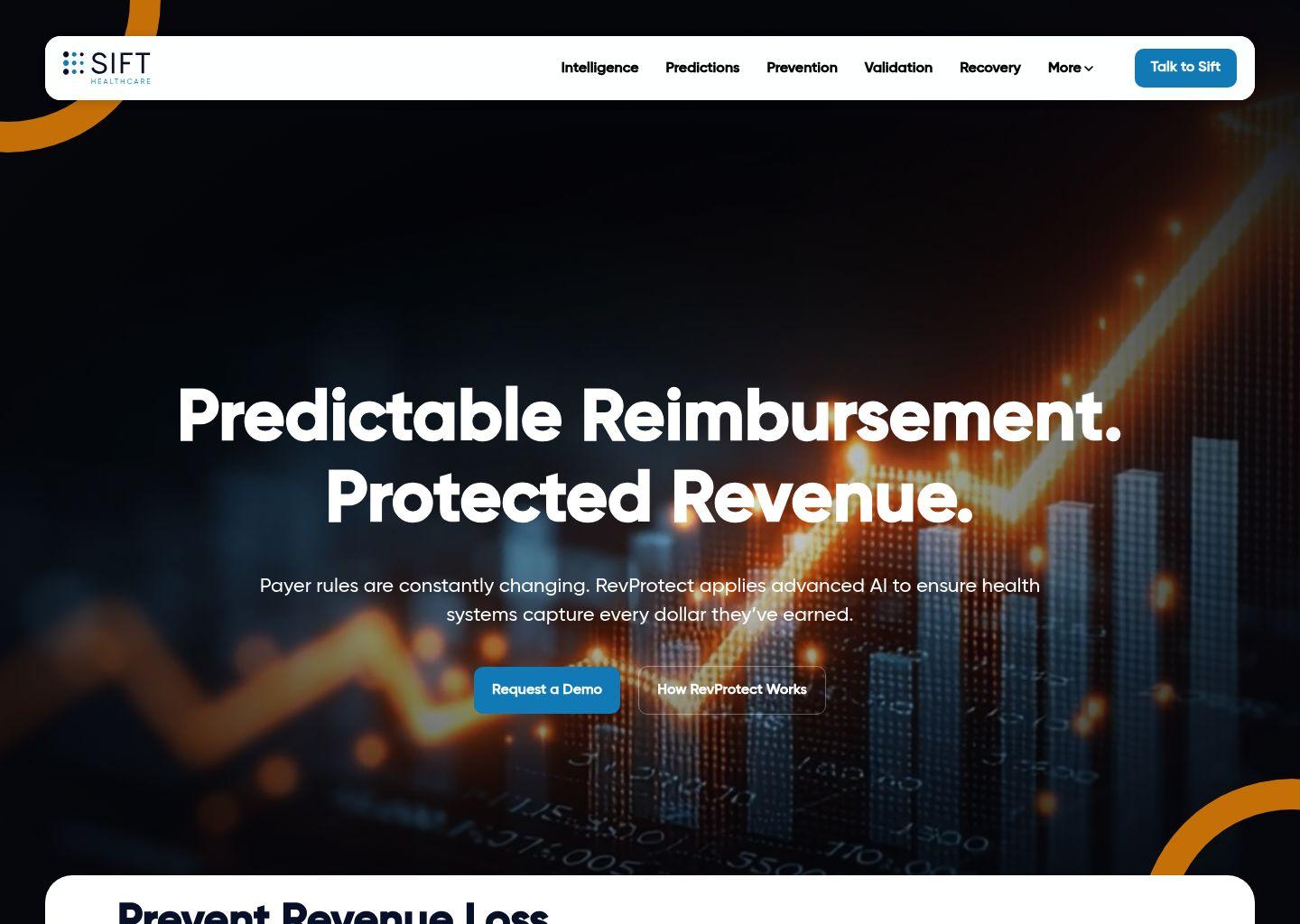 Sift Healthcare RevProtect 医疗支付分析平台