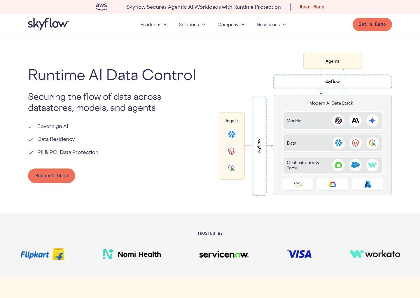 Skyflow：面向 Runtime AI 的数据隐私金库与控制平台