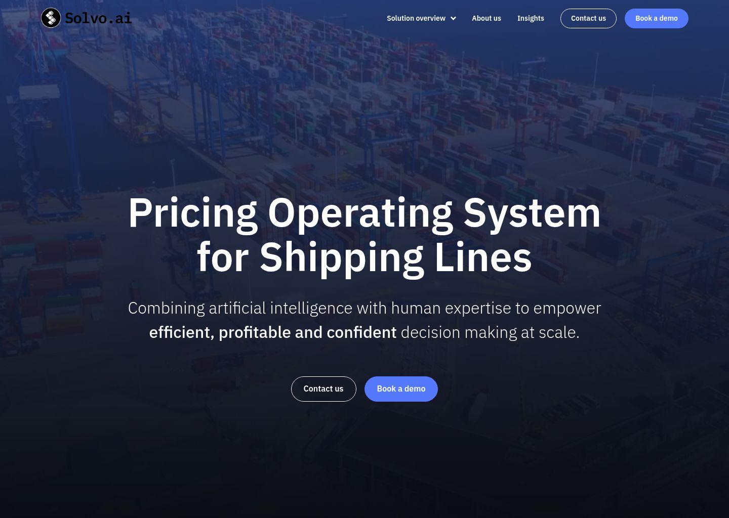 Solvo.ai 货代价格优化引擎