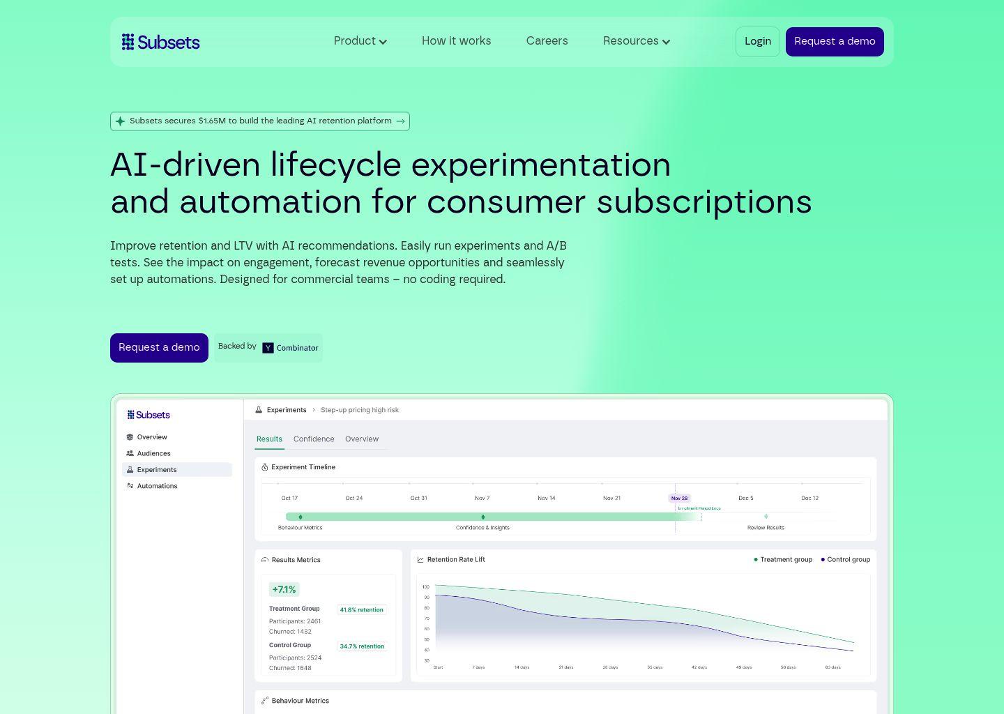 Subsets——面向订阅业务的AI留存自动化平台