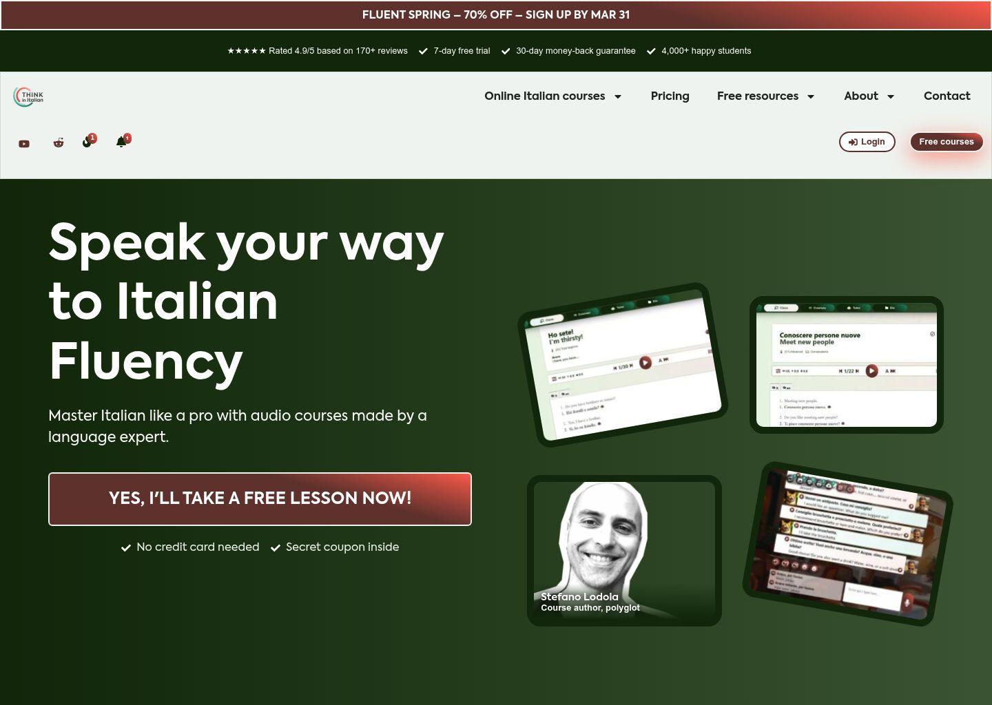 Italian Language AI Tutor 意大利语智能导师