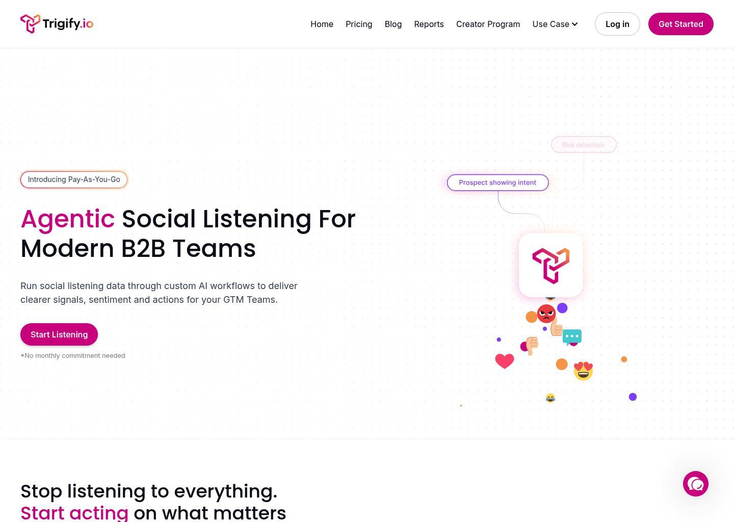 Trigify.io：AI Agent 驱动的社交流量情报与信号洞察平台