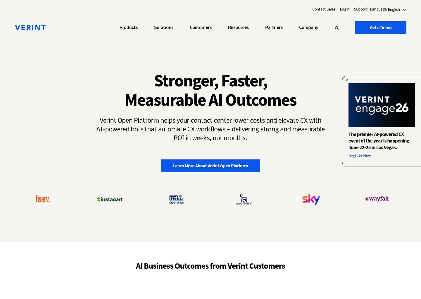 Verint CX Automation 智能客户体验自动化平台