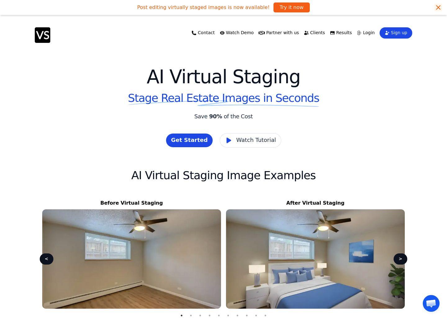 Virtual Staging AI：秒级完成房产虚拟软装