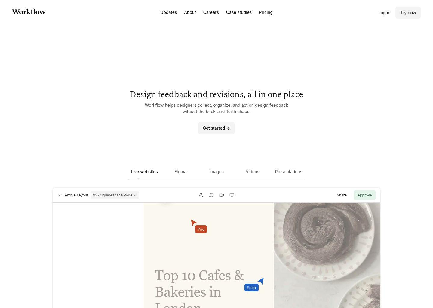 Workflow 设计反馈协作工具