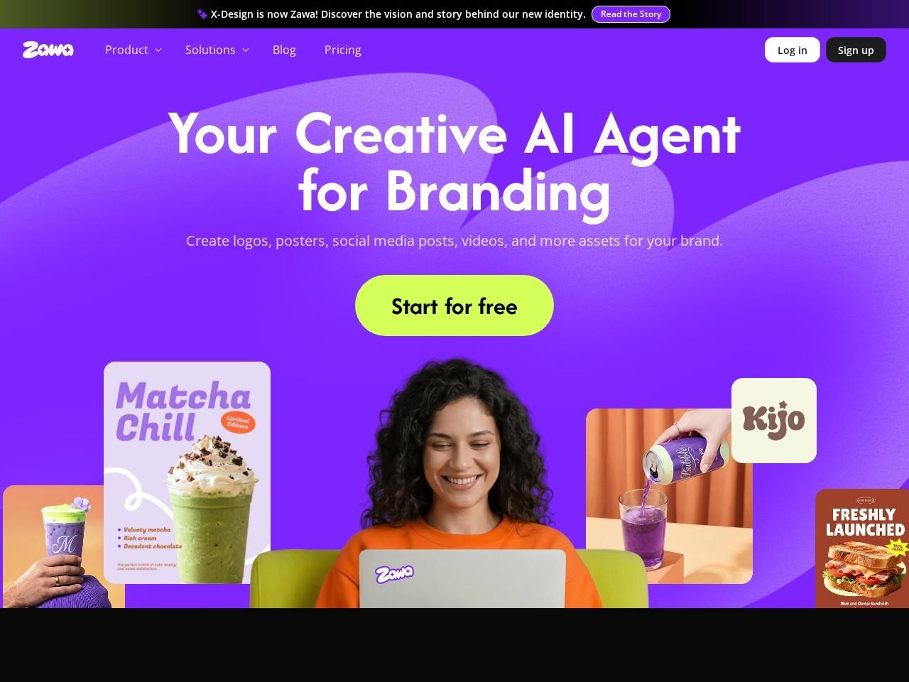 Zawa：面向中小品牌的AI创意助手与免费图片编辑器