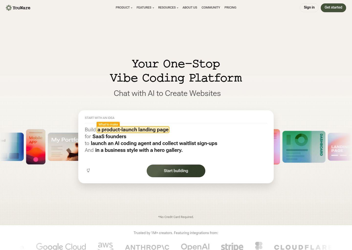 YouWare 云端软件开发与部署平台