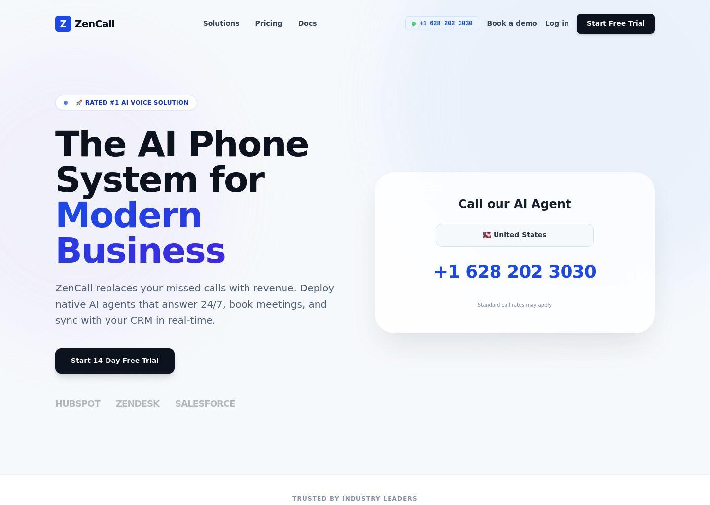 ZenCall.ai 智能来电助手