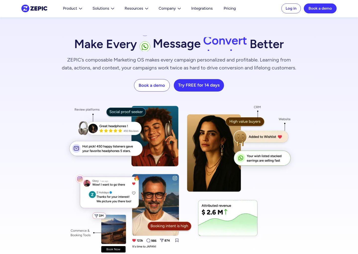 ZEPIC：AI 驱动的全渠道客户互动与营销自动化平台