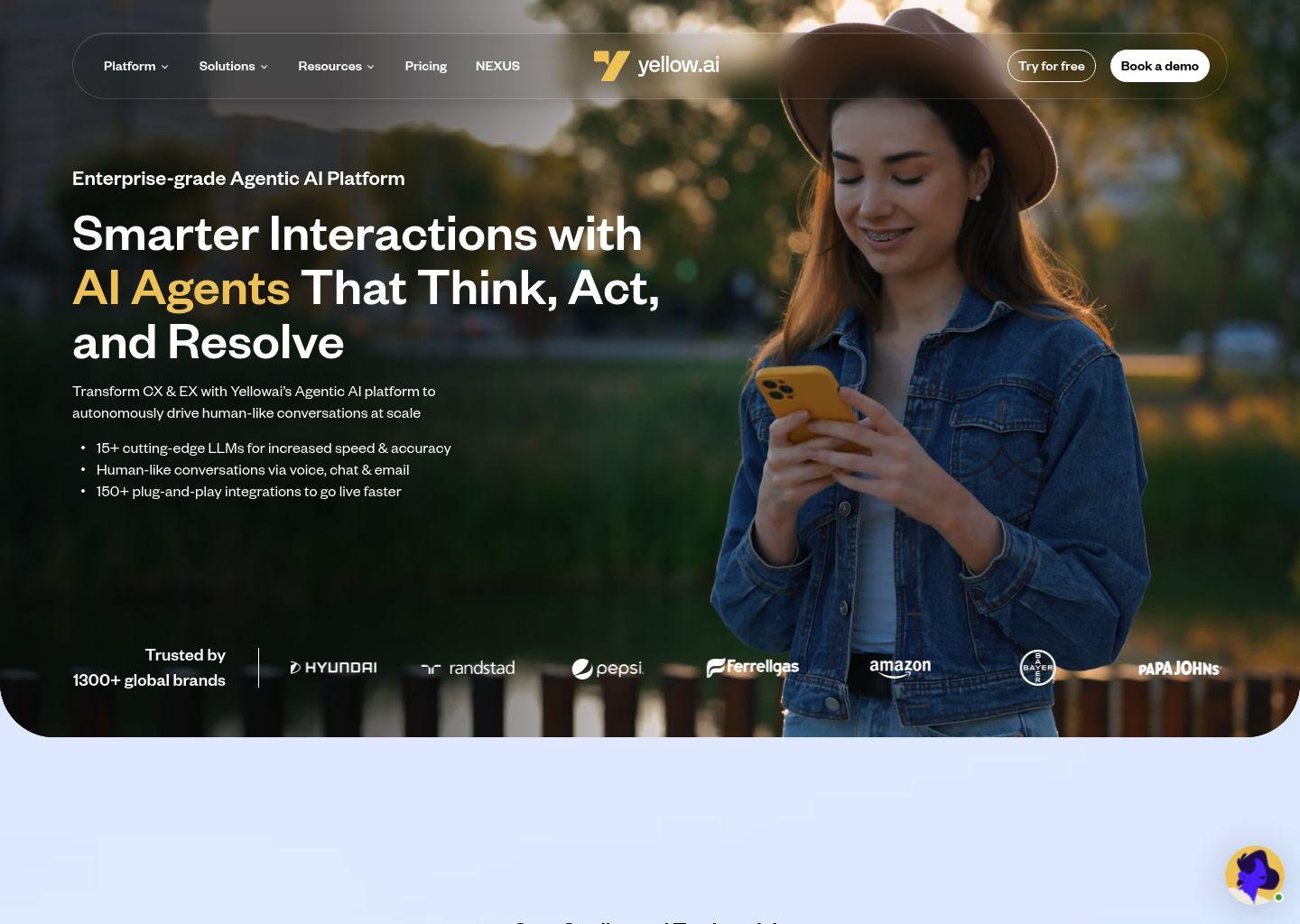 Yellow.ai 企业级 AI 智能体平台