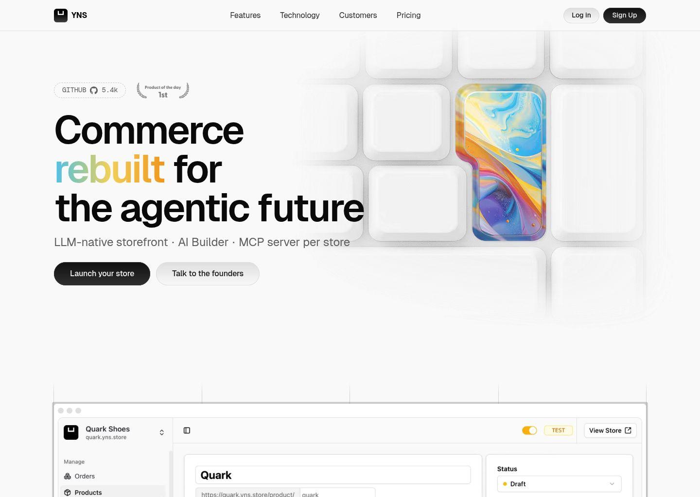 Your Next Store：极速上手的现代电商平台