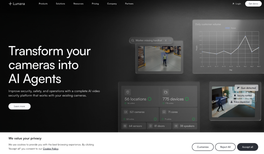Lumana 企业级AI视频安防与智能平台