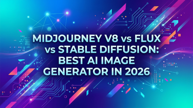 Midjourney V8、FLUX 与 Stable Diffusion：2026 年最值得用的 AI 图像生成器是谁？